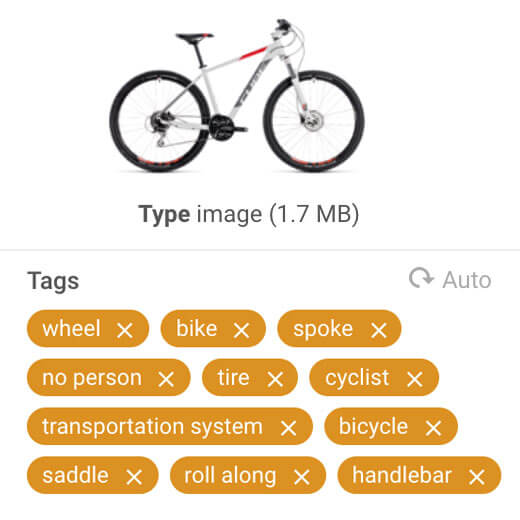 Auto tags